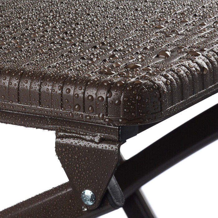 Relaxdays 2er Set Barhocker Rattan