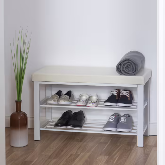 Relaxdays Schuhbank mit Polsterung