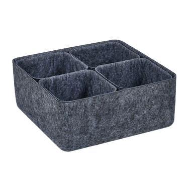 Relaxdays Schubladen Organizer 5er Set