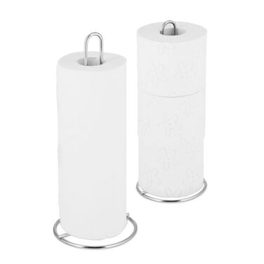 Relaxdays Küchenrollenhalter 2er Set