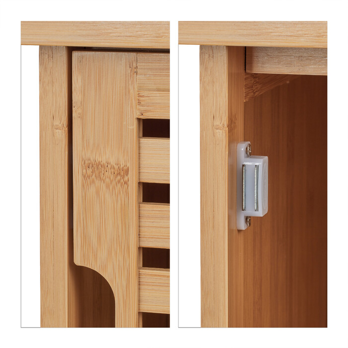 Relaxdays Badschrank aus Bambus
