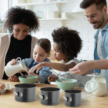 Relaxdays Springform hoch 3er Set