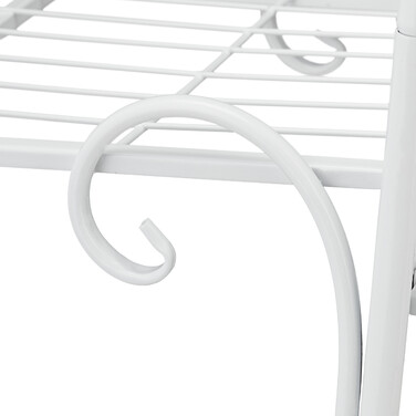 Relaxdays Metall Blumentreppe