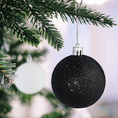 Relaxdays Weihnachtskugeln im 30er Set