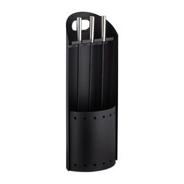 Relaxdays Kaminbesteck modern 4-teilig