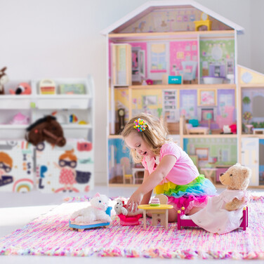 Relaxdays Kinderregal 'Kleine Heldin'