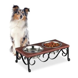 Relaxdays Futterstation für Hunde