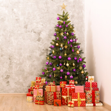 Relaxdays Weihnachtskugeln im 110er Set