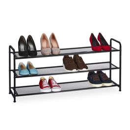 Relaxdays Metall Schuhregal für 12 Paar Schuhe