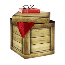 Relaxdays Sitzhocker mit Stauraum