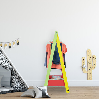 Relaxdays Kleiderständer für Kinder
