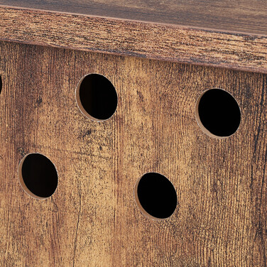 Relaxdays Katzenschrank für Katzenklo mit Tür