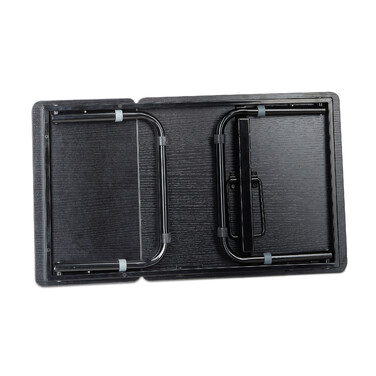 Relaxdays Laptoptisch fürs Bett schwarz