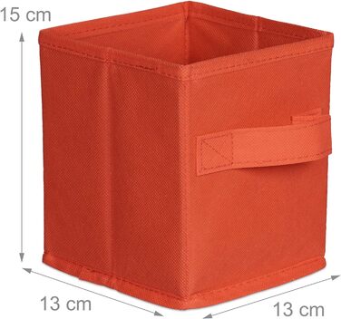 Relaxdays Kinder Wandregal ALBUS, Wandgarderobe mit 4 Kleiderhaken, Kinderregal mit 4 bunte Faltboxen, HBT: ca. 28 x 61 x 16 cm, weiß 16 x 61 x 28 cm