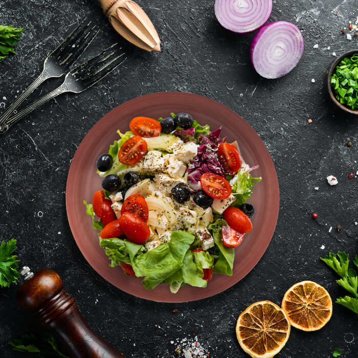 Relaxdays Salatschüssel aus Edelstahl