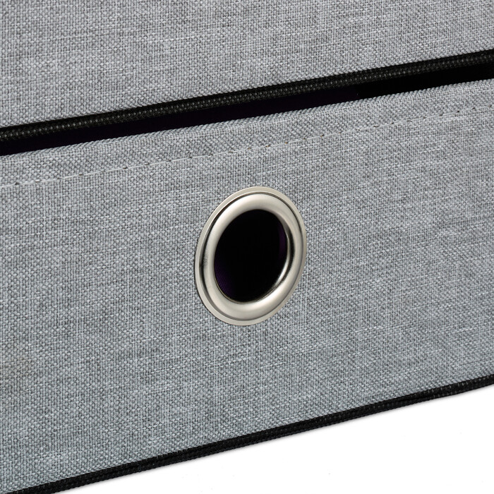 Relaxdays Sitzhocker mit Stauraum 2 Schubladen