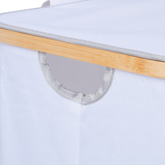 Relaxdays Wäschekorb mit Deckel 105 l