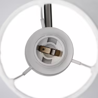 Relaxdays Wandlampe mit Schirm