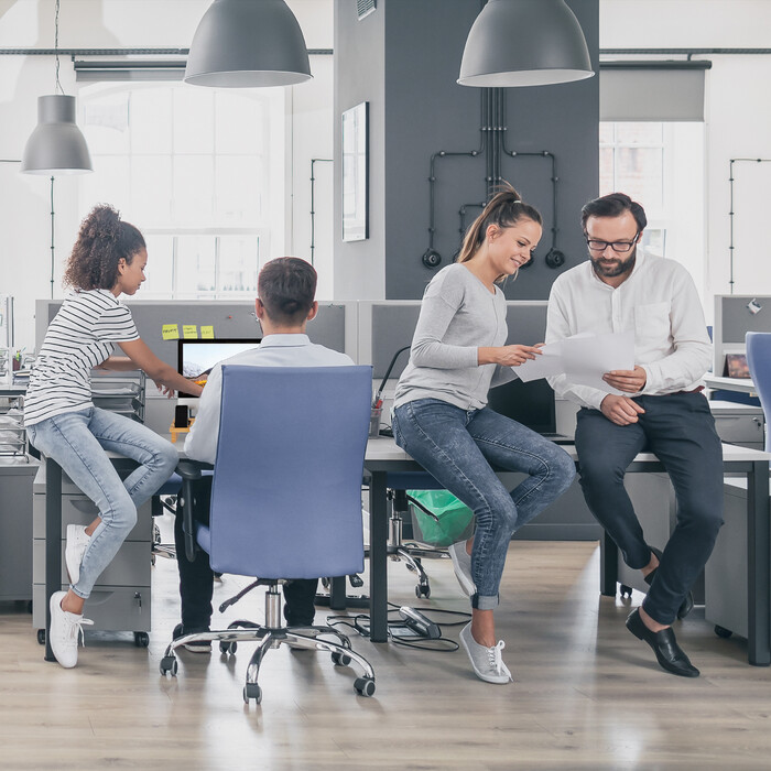 Relaxdays Monitorständer aus Bambus