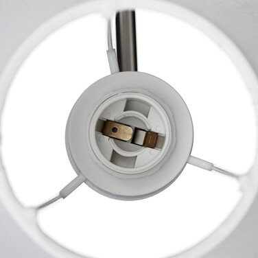 Relaxdays Wandlampe mit Schirm