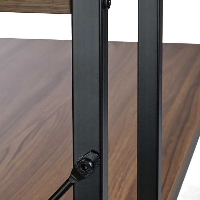 Relaxdays Schreibtisch mit Regal