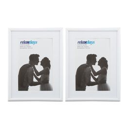 Relaxdays Bilderrahmen 2er Set 15 x 20 cm