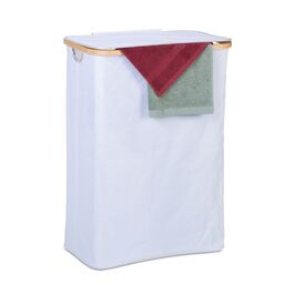 Relaxdays Wäschekorb mit Deckel 105 l