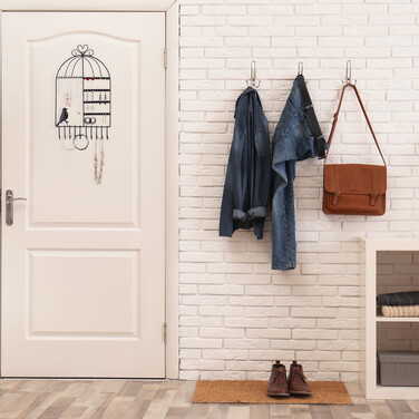 Relaxdays Schmuckhalter Wand
