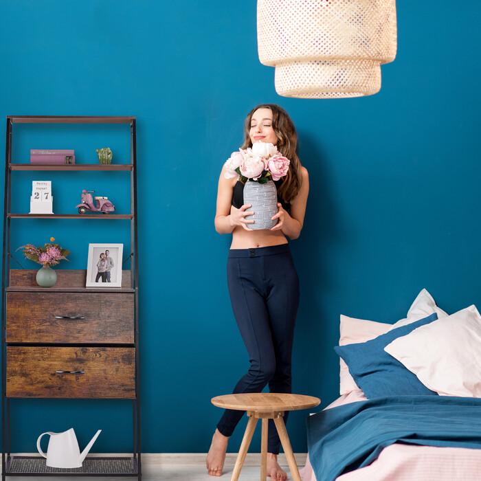 Relaxdays Vintage Regal im Industrial Design