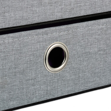 Relaxdays Sitzhocker mit Stauraum 2 Schubladen