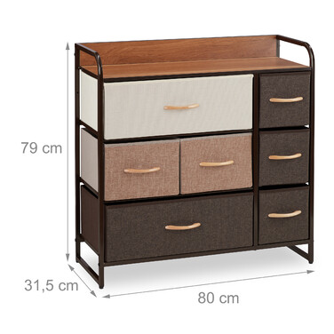 Relaxdays Schubladenschrank vers. Designs