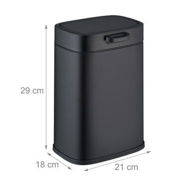 Relaxdays Küchenmülleimer hängend 5l