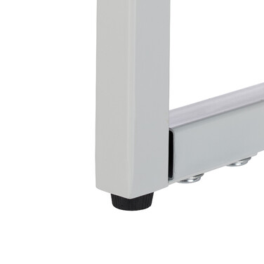 Relaxdays Beistelltisch Glas Metall rund