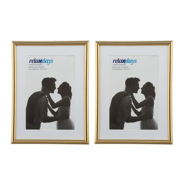 Relaxdays Bilderrahmen 2er Set 15 x 20 cm
