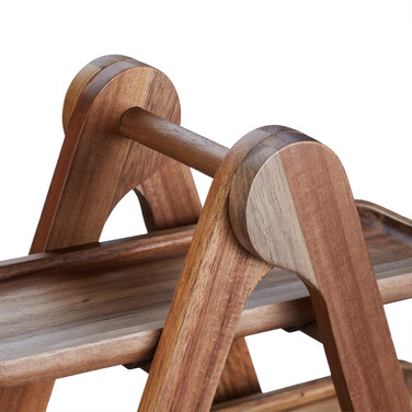 Relaxdays 3-stöckige Etagere Holz